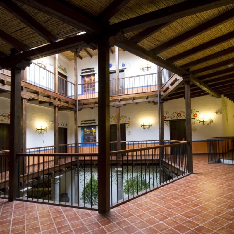 Interior courtyard - Casona de La Ronda
