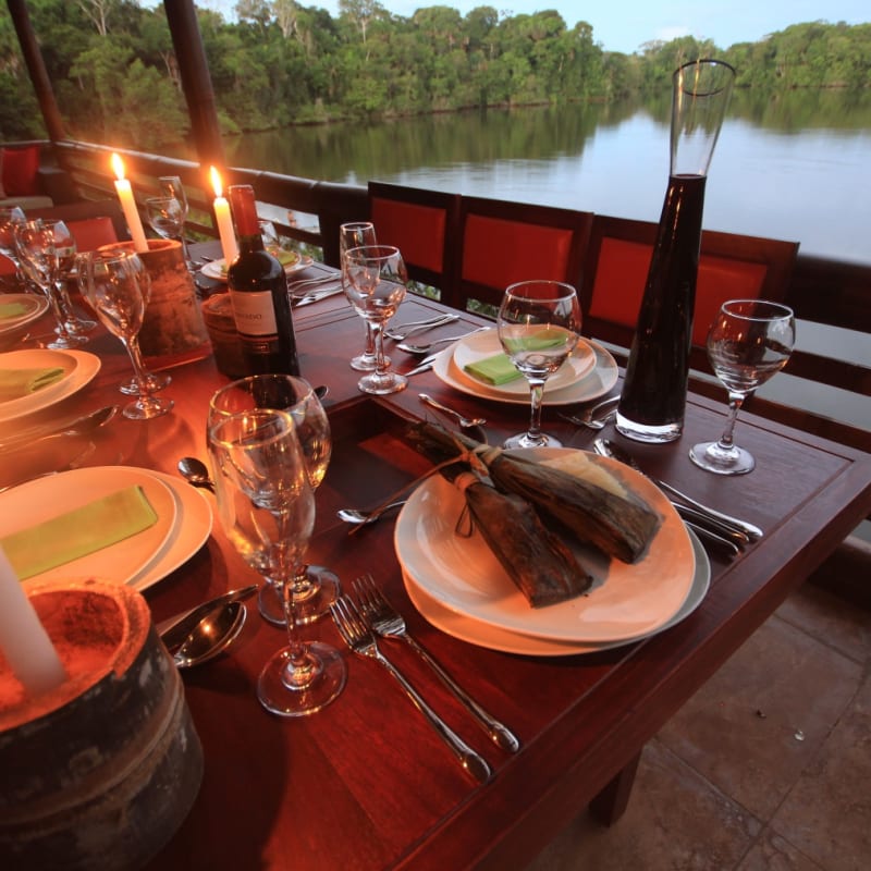 Dining  - La Selva Jungle Lodge