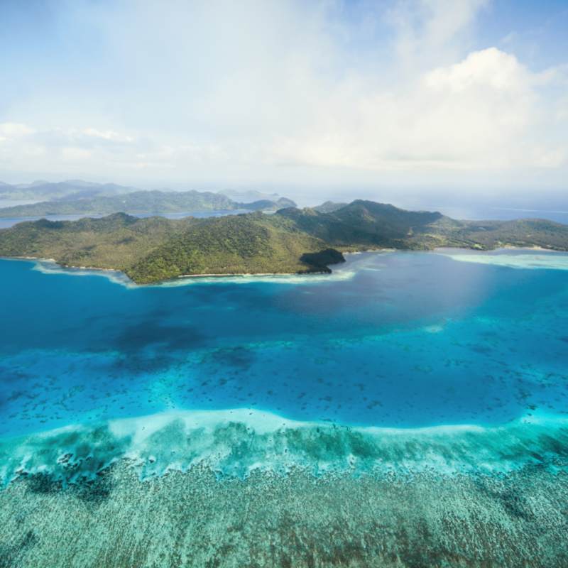 Aerial Shot of the South Coast