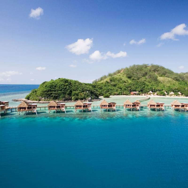 Over Water Bures - Likuliku Lagoon Resort