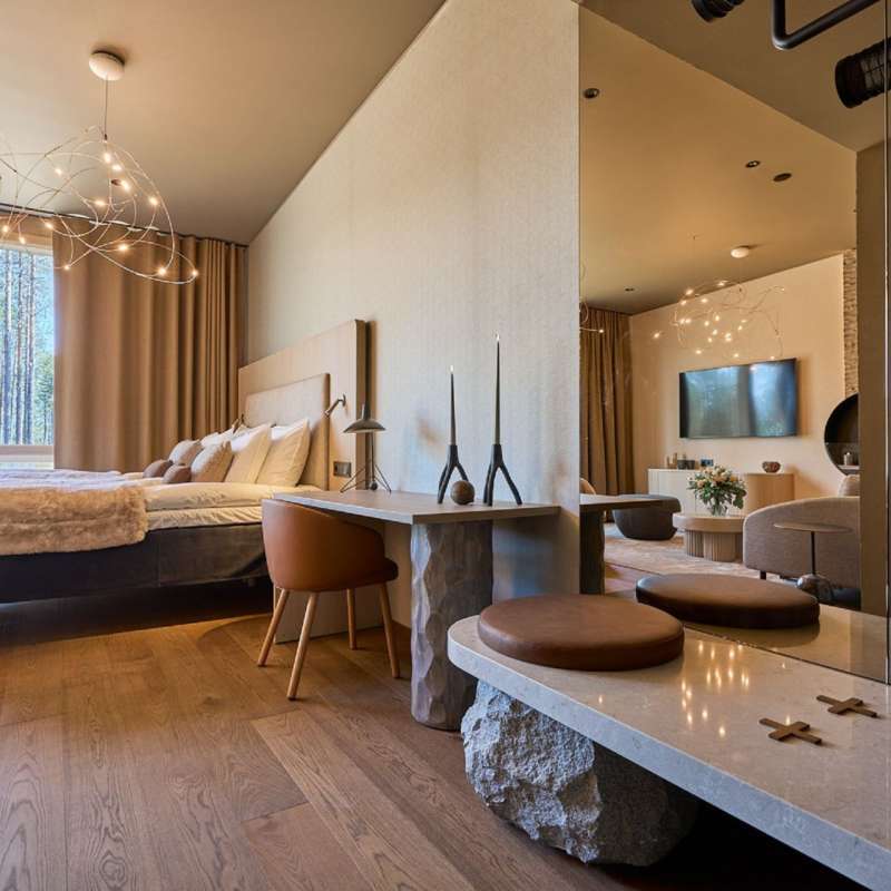 Lodge interior