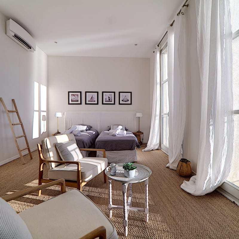 Twin bedroom - Domaine de Soleil