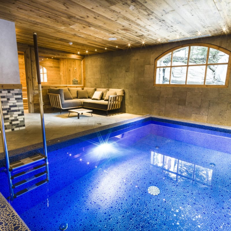 Chalet Sequoia, pool - La Mourra Hotel Village