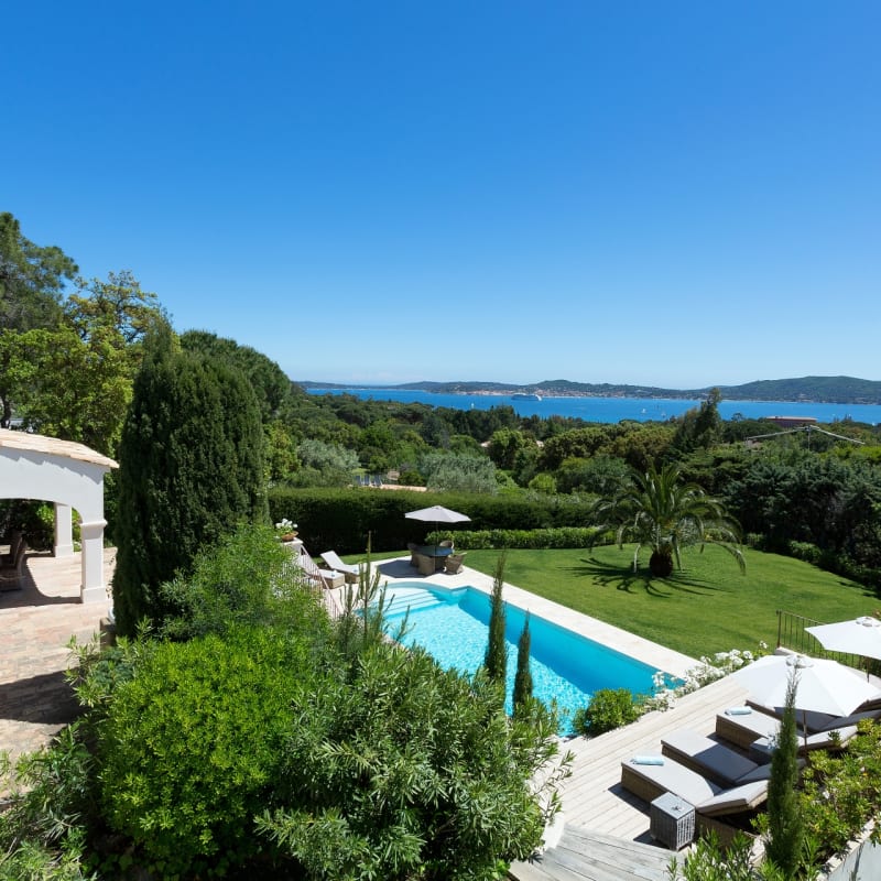 Master Balcony Views - Villa Saule Blanc