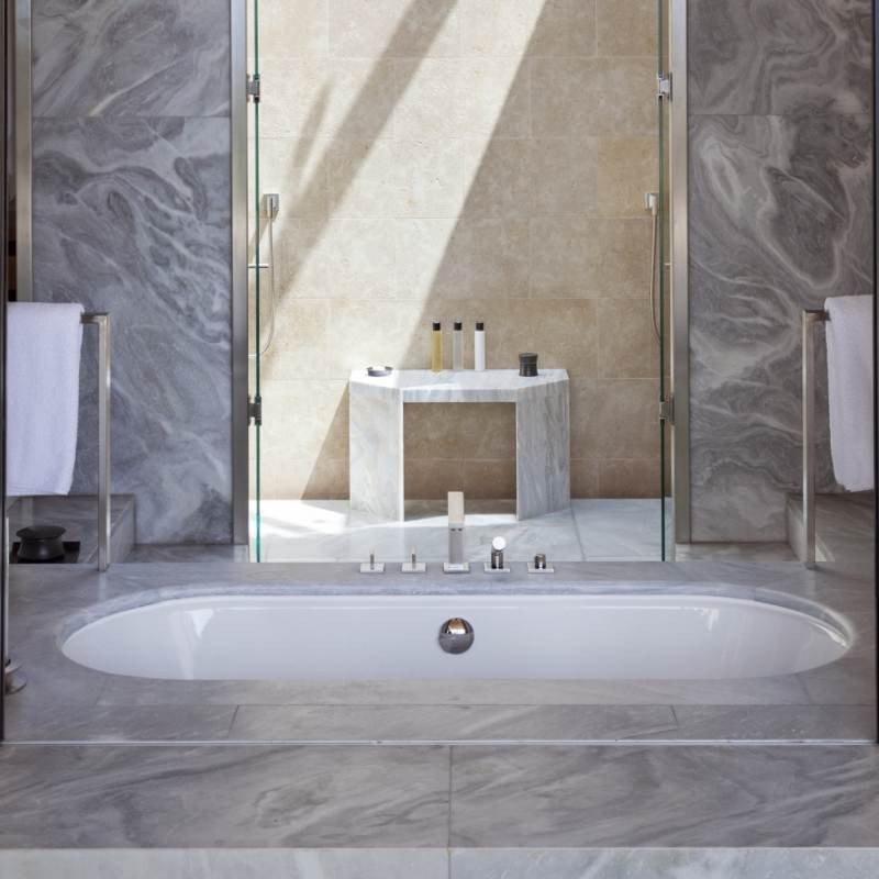Pavilion sunken bath - Amanzoe