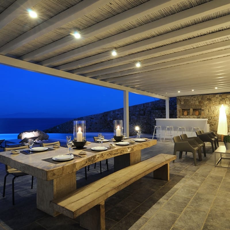 Alfresco Dining - Villa Gelos