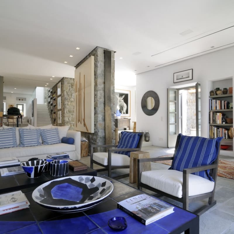 Living area - Villa Neptune