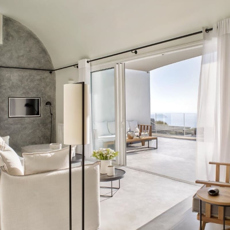 Sitting Room at Villa Olympia