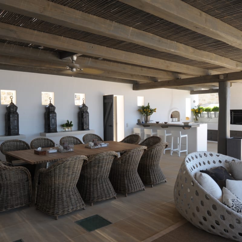 Outdoor dining - Villa Sol
