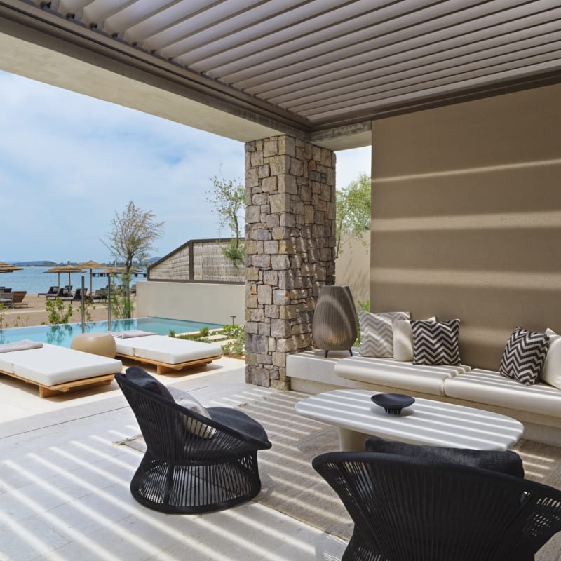 Beachfront Infinity Villa