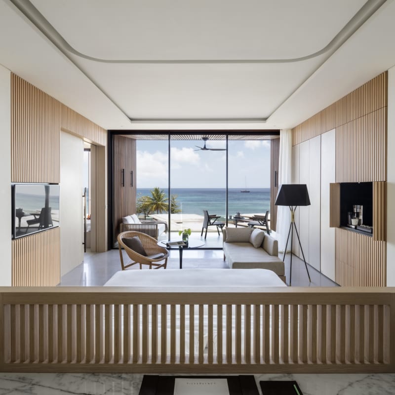Silversands Ocean room, looking out
