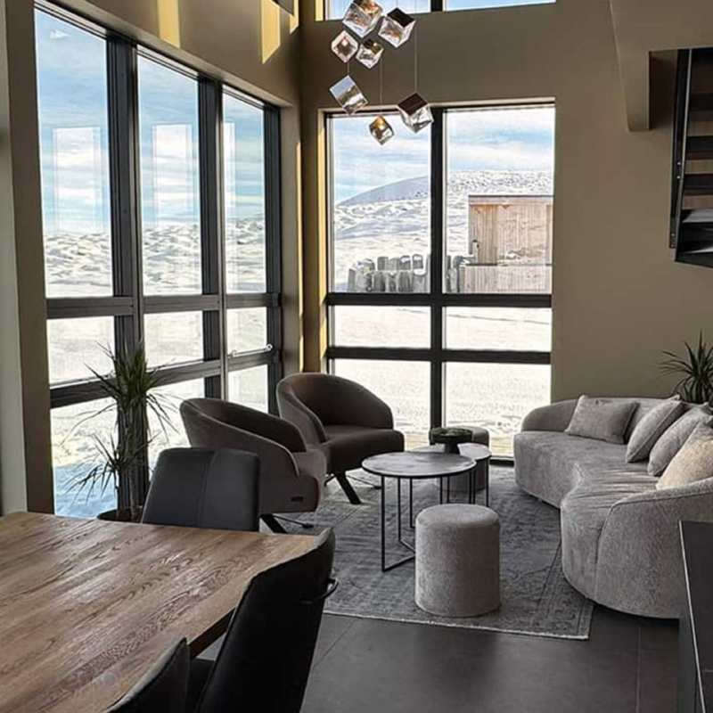 inside sorla camp service house  