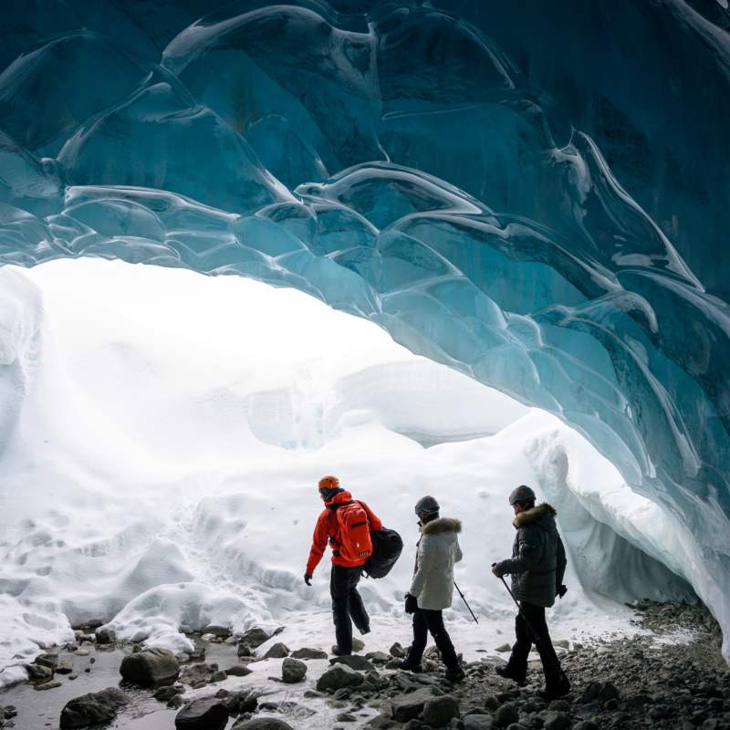  majestic ice cave  