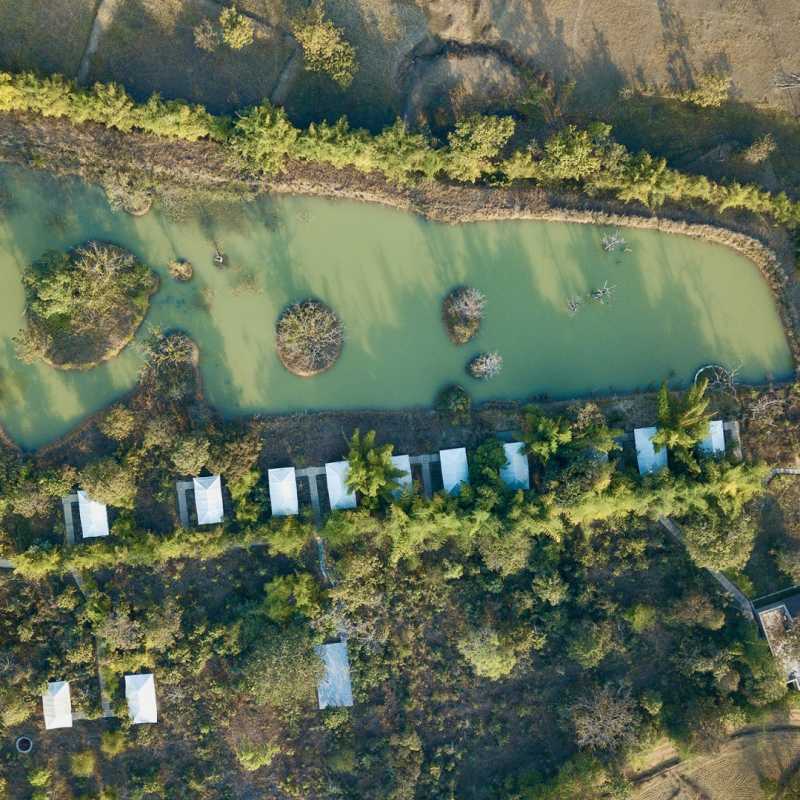 Aerial View - Bagh Villas