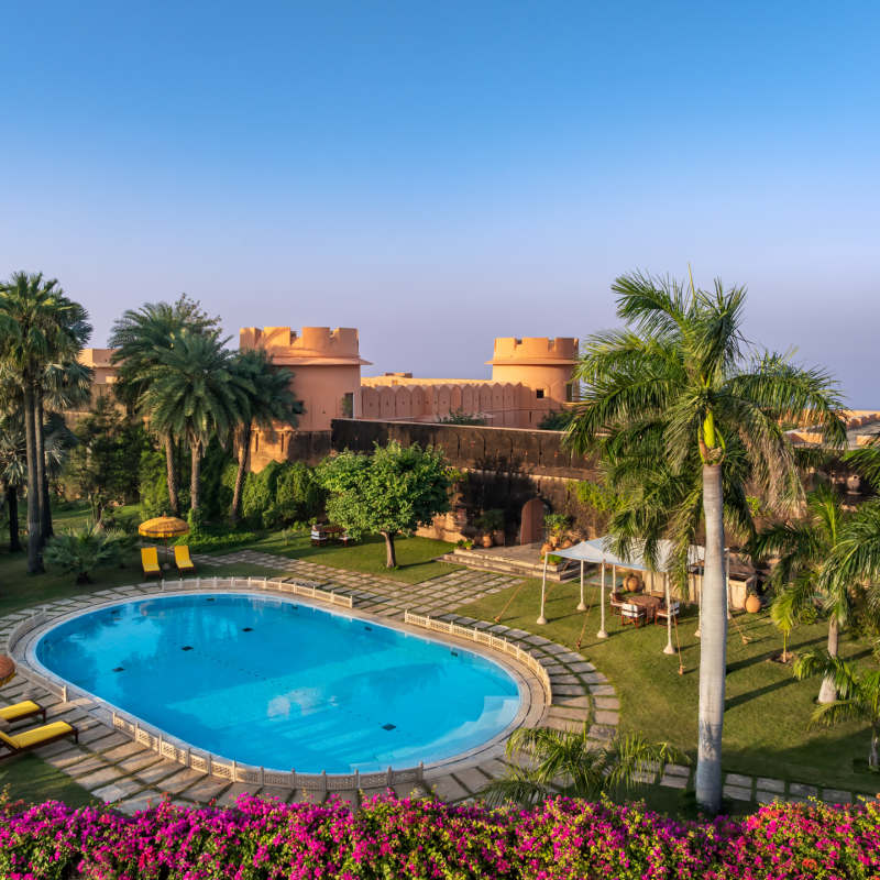 Pool Area - Oberoi Naila Fort 