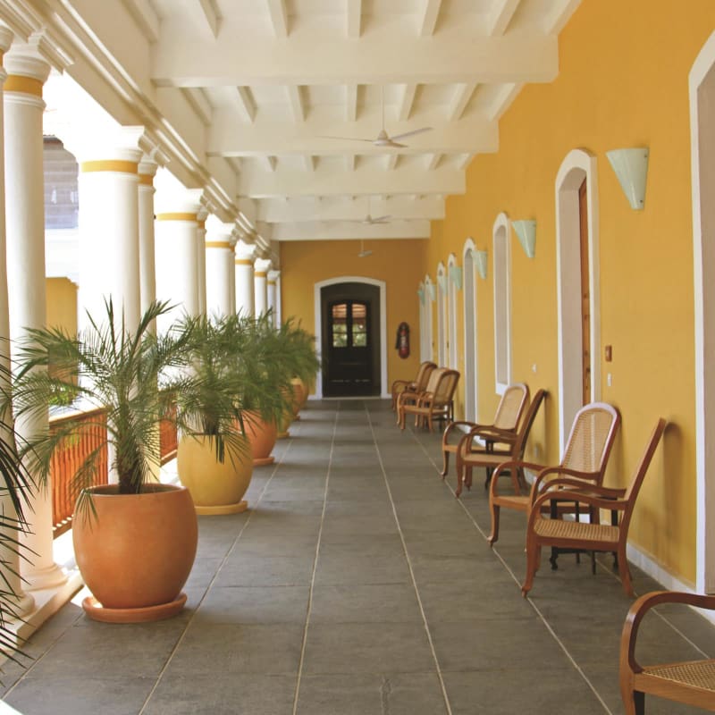 Corridor - Palais de Mahe