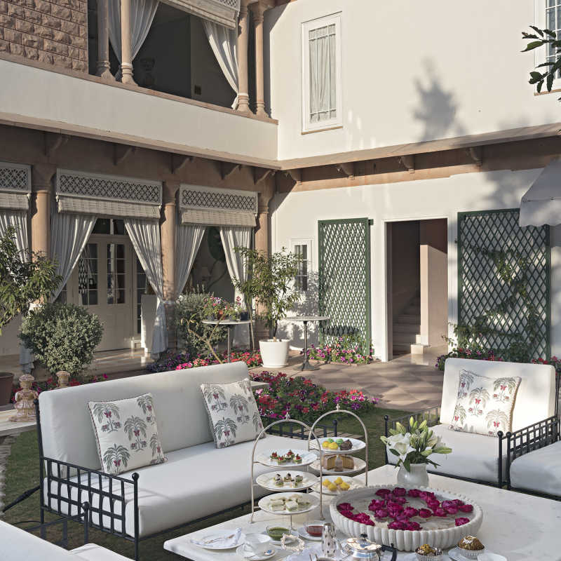 Courtyard - Rohet House