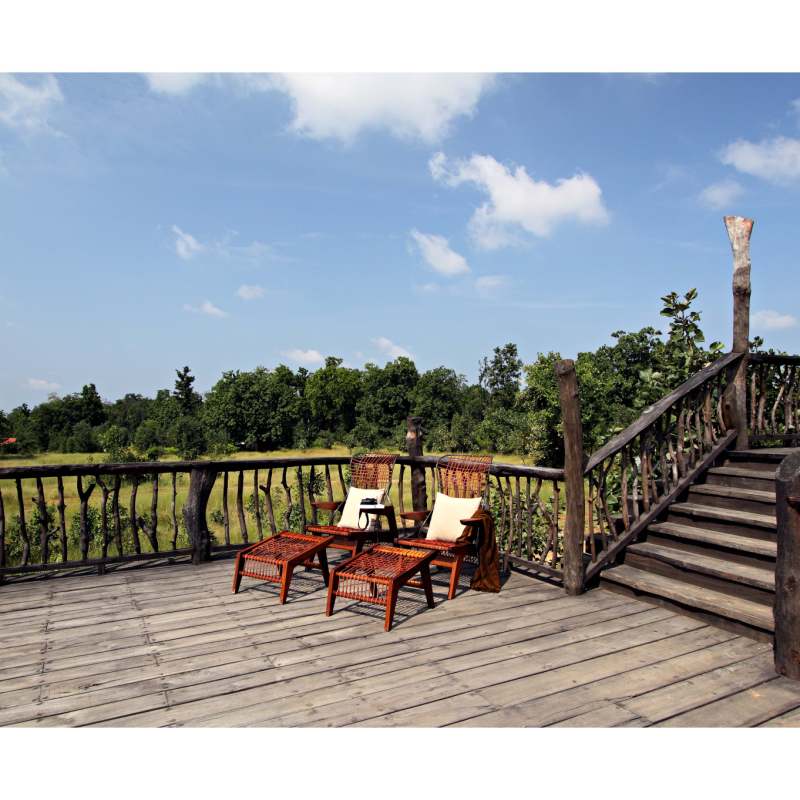 Terrace - Samode Safari Lodge