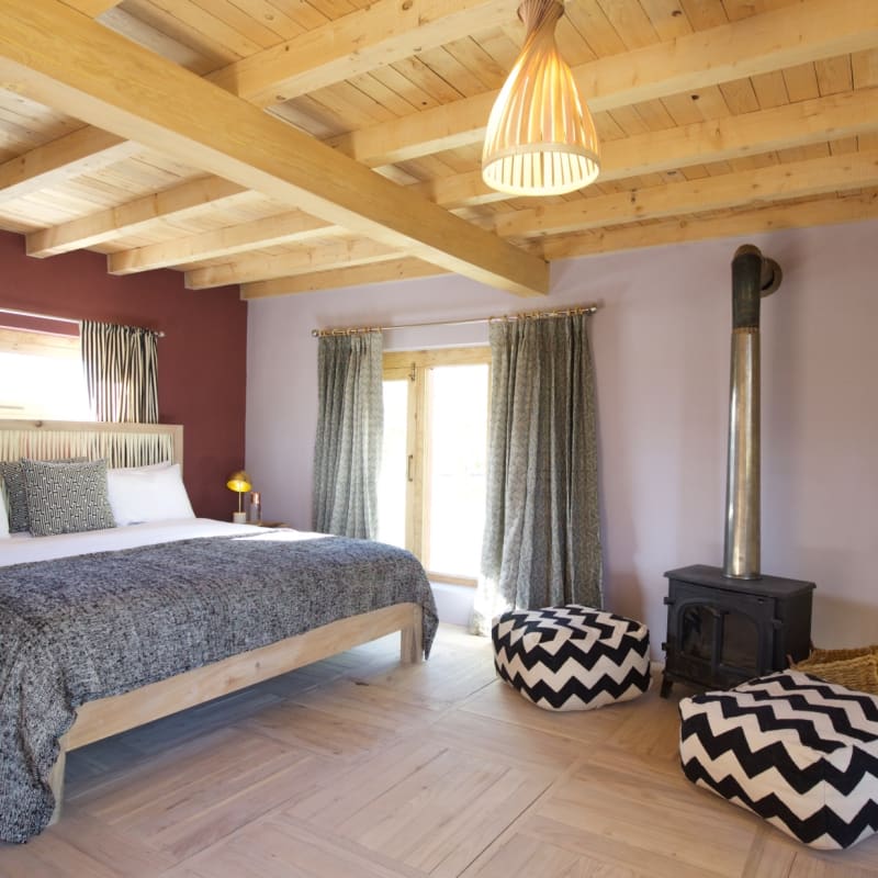 Shakti River House Bedroom - Shakti Ladakh Village Houses