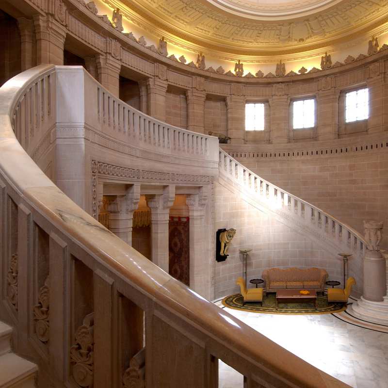 Staircase - Umaid Bhawan Palace 