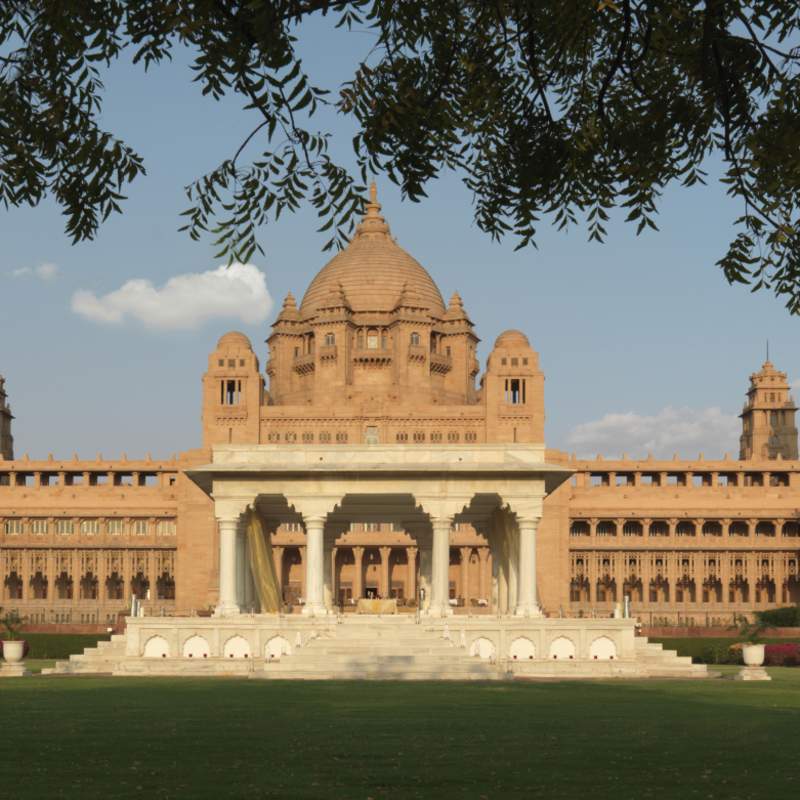 Palace Exterior - Umaid Bhawan Palace 
