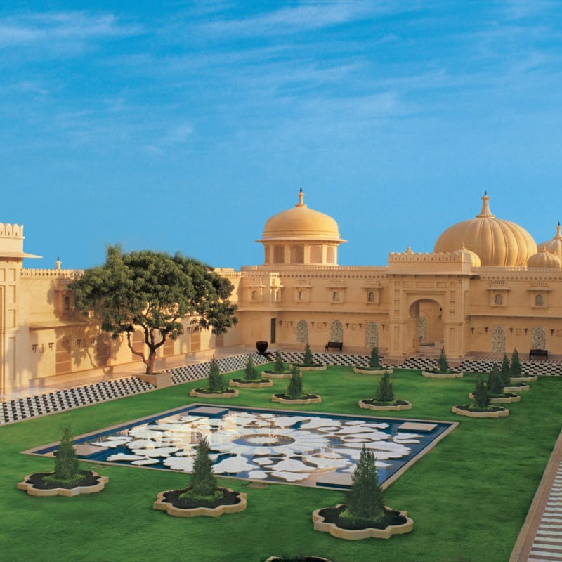Entrance Courtyard - The Oberoi Udaivilas