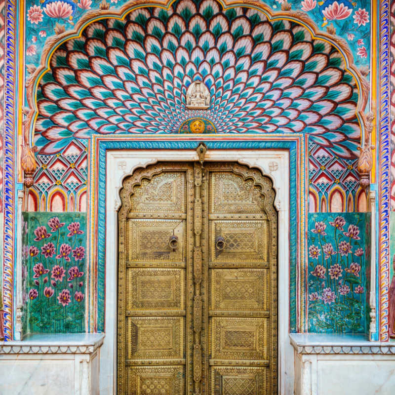 City Palace Door - Jaipur