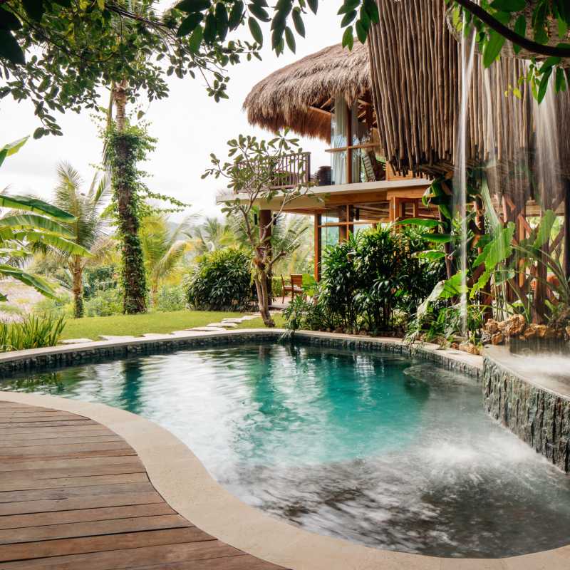 Nihi Sumba Pool and Villa view