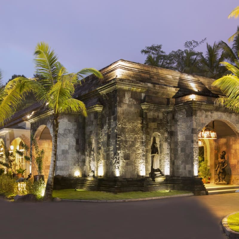 Exterior by night - Plataran Borobudur Resort & Spa