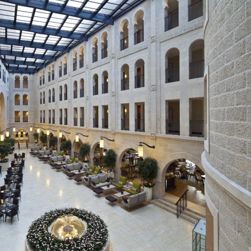 Atrium Promenade with Glass Ceiling