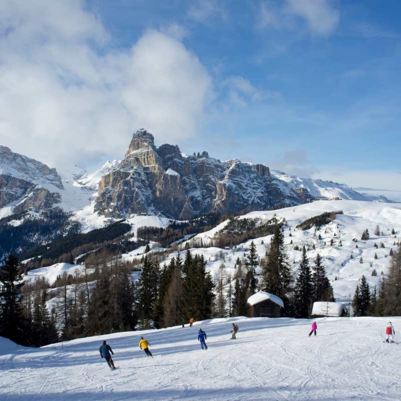 Skiing in Alta Badia 