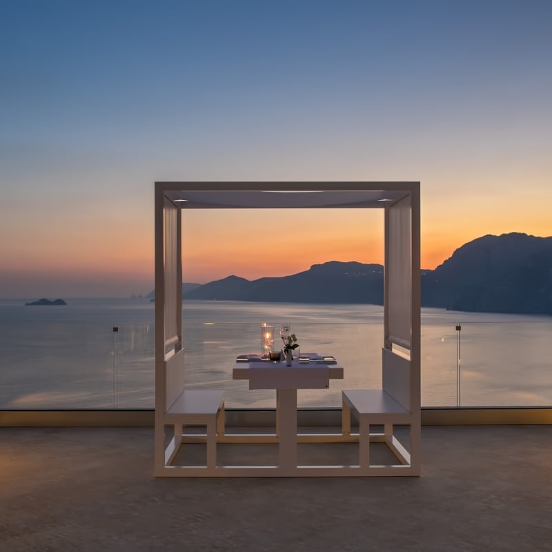 Roof Terrace private dining 