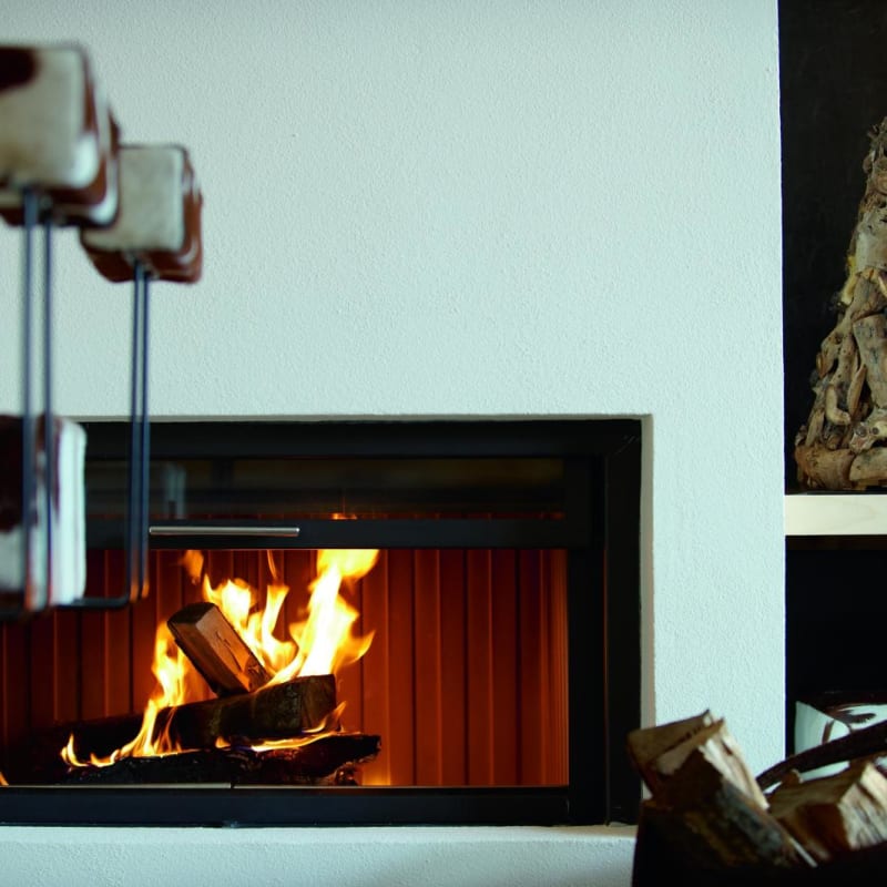 Fireplace - Lagacio Mountain Residence