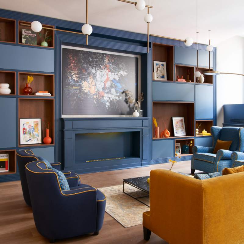 lobby area