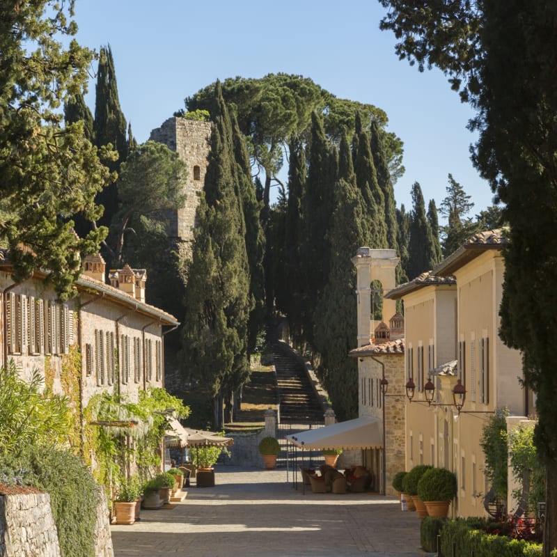 Il Borgo avenue - Rosewood Castiglion del Bosco