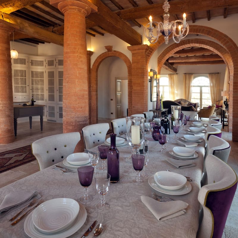 Dining Room at Villa San Luigi