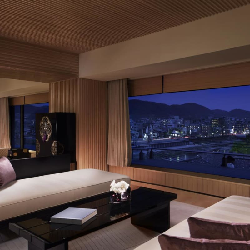 Suite Sitting Area - Ritz Carlton Kyoto