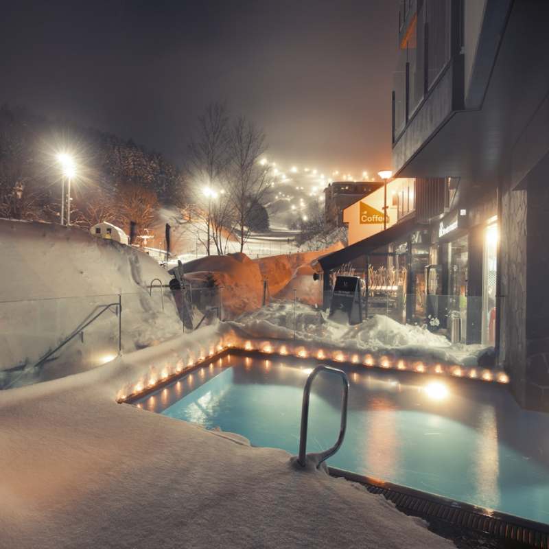 Heated outdoor pool - The Vale