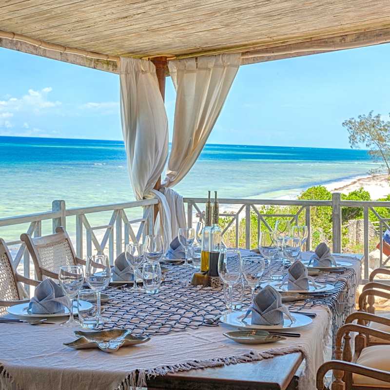 Dining - Alfajiri Cliff Villa