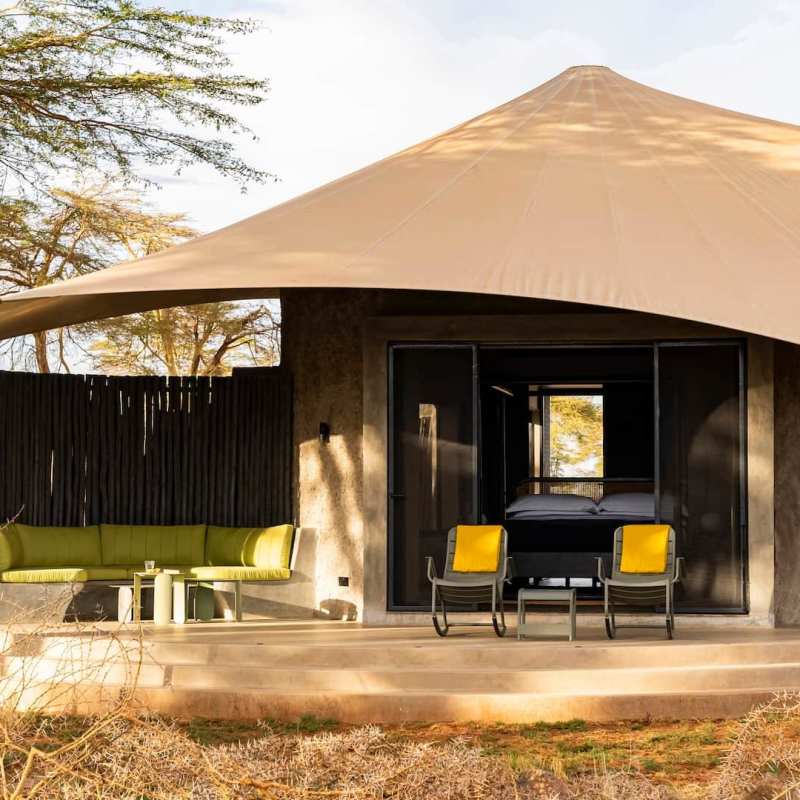 Tented suite