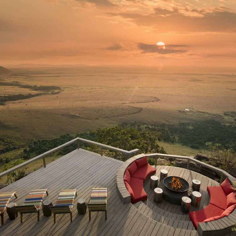 Boma sunset view  