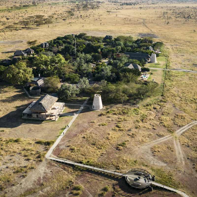 Aerial View of Segera