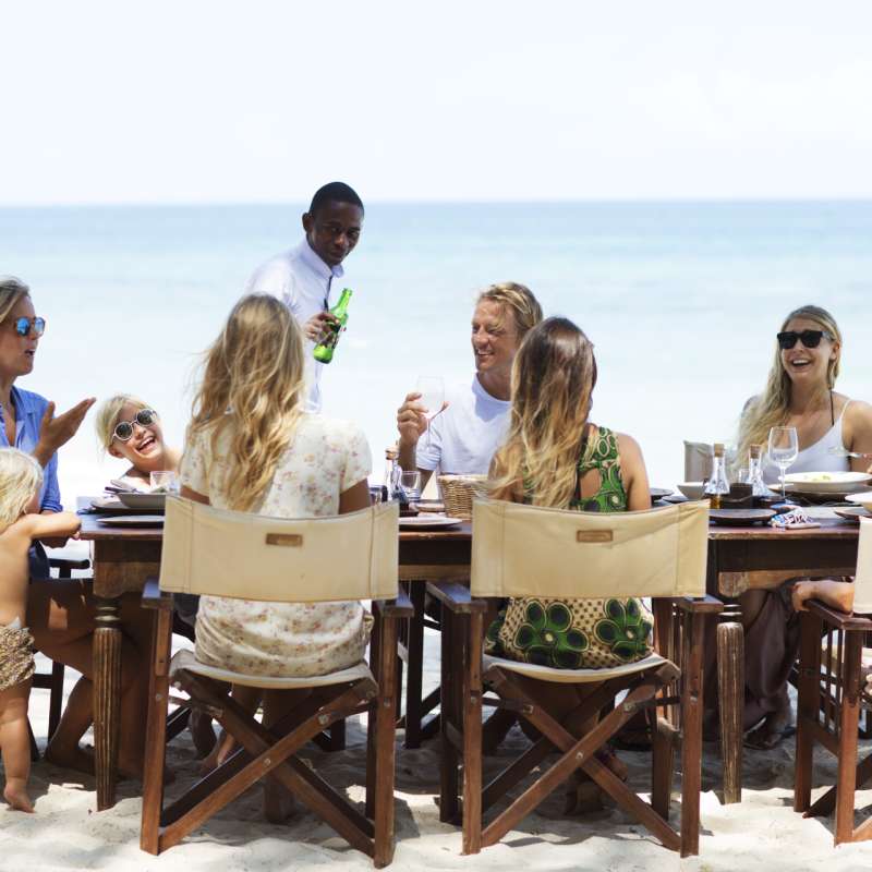 Kinondo Kwetu Family Dinner on the Beach 