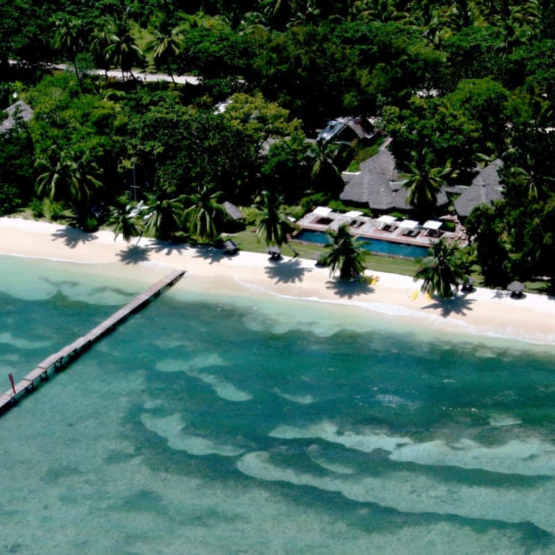 Aerial Vue - Princesse Bora Lodge