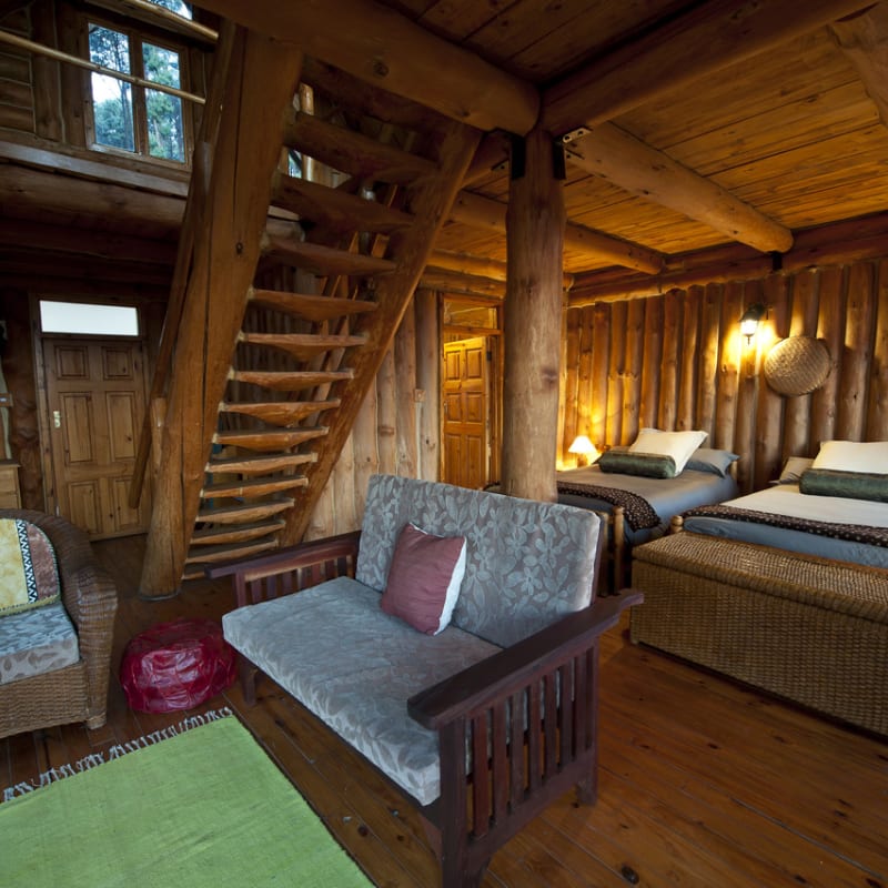 Inside a chalet - Chelinda Lodge