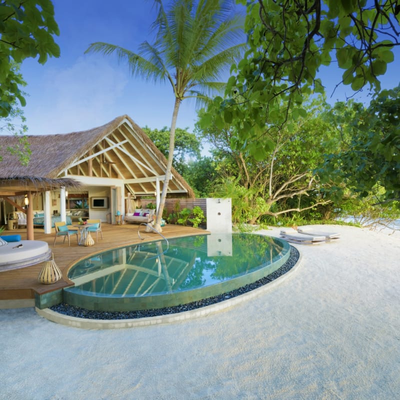 Beach Pool Villa Exterior - Milaidhoo