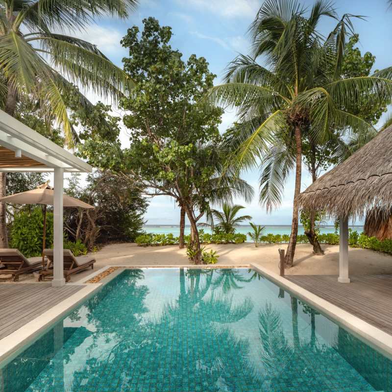 Deluxe Beach Villa with Pool exterior 