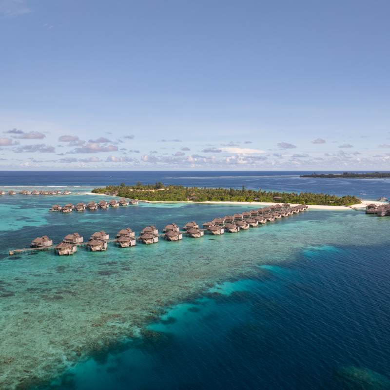 Six Senses Laamu overwater area  