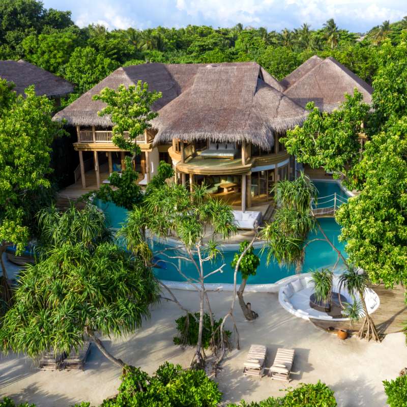 Aerial Shot of 4 Bedroom Villa