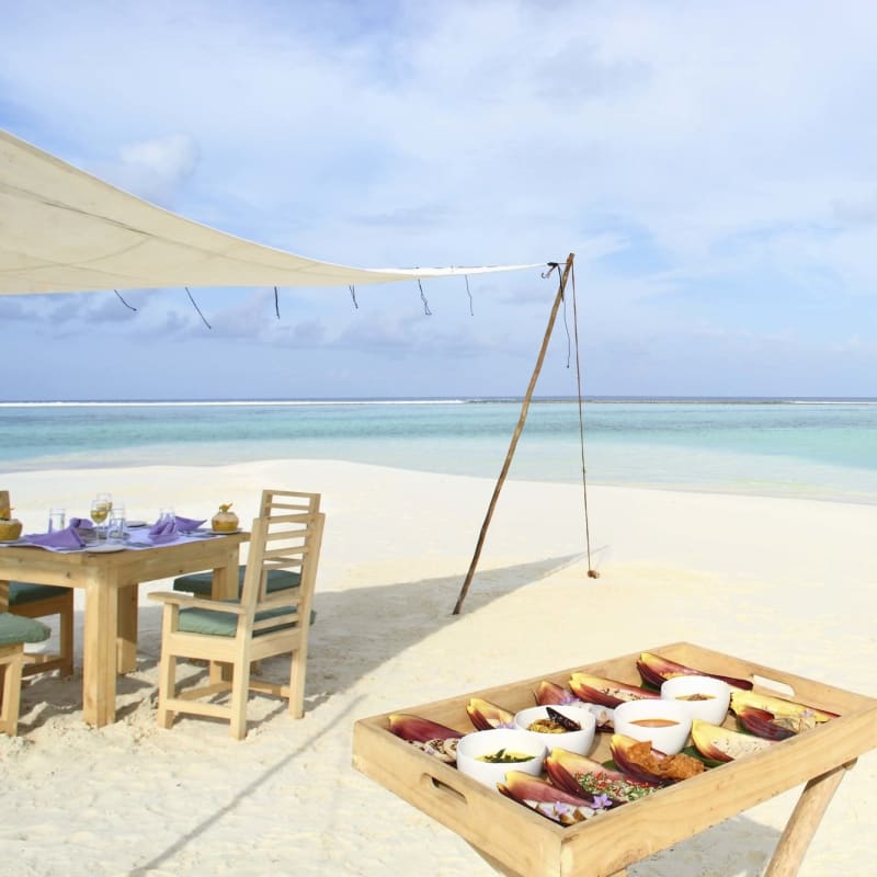 Dining Experience at North Beach - Soneva Jani